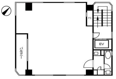 サンホリベビル基準階図面