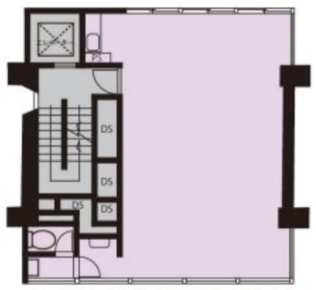 越智産業第二ビル基準階図面