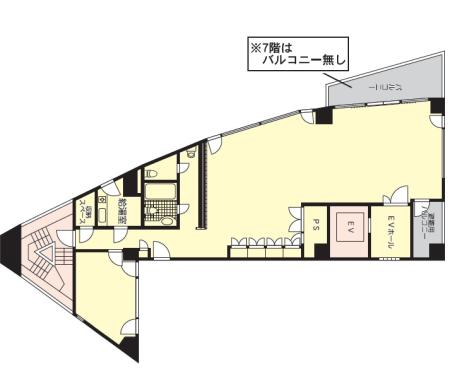 Ｂａｒｂｉｚｏｎ２２（バルビゾン２２）基準階間取り図