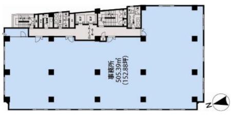 新麹町ビル基準階図面