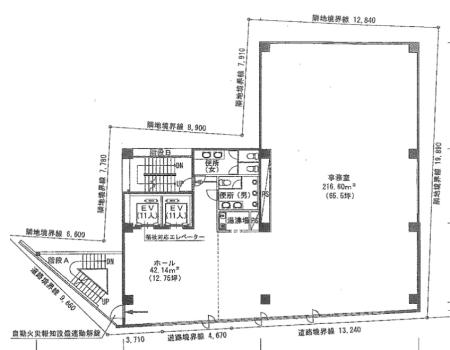 新日本ビル基準階図面