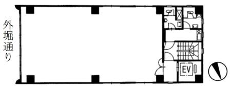 興亜第二ビル（興亜第2ビル）基準階図面