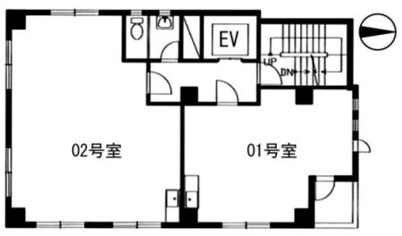 第2スヂノビル基準階図面
