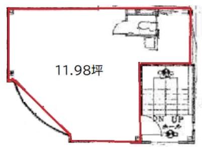 クルースビル基準階図面