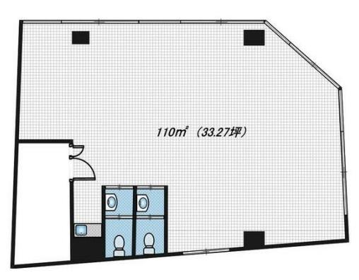 新日本太融寺ビル２階間取り図