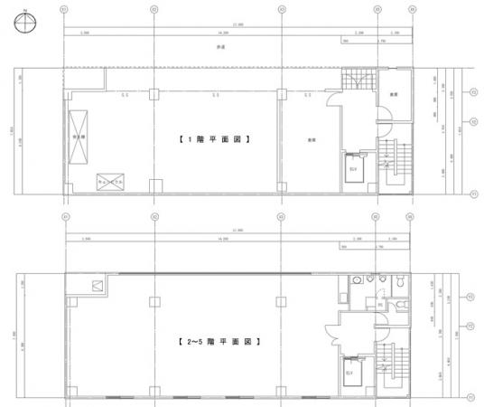 ＶＡ第一ビル基準階図面