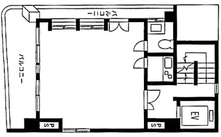 倉内ビル基準階図面