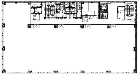 ウィラ大井 オフィス棟基準階図面