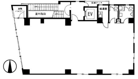 第2坂本ビル基準階図面