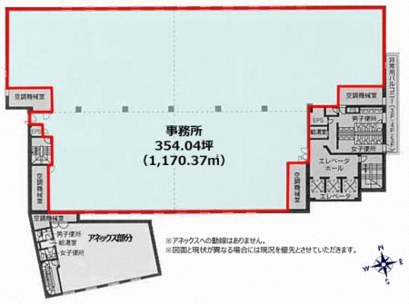 第一びる本館基準階図面