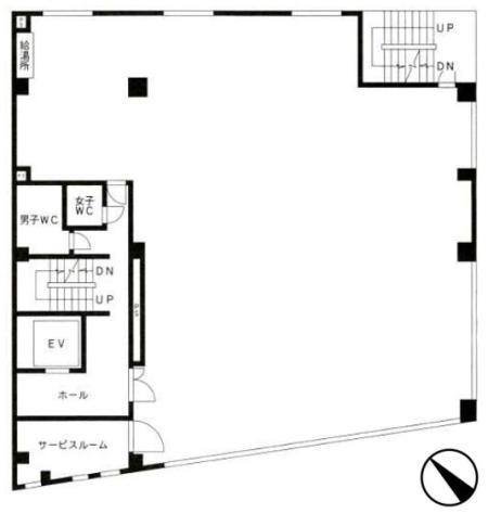 カントー第二別館基準階図面