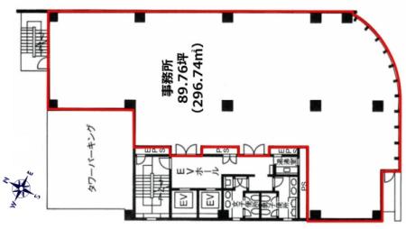 第2キンズメンビル基準階図面