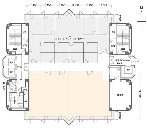 ASTEM棟基準階図面