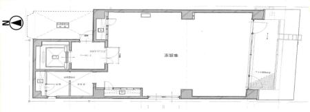 和孝銀座８丁目ビル基準階図面