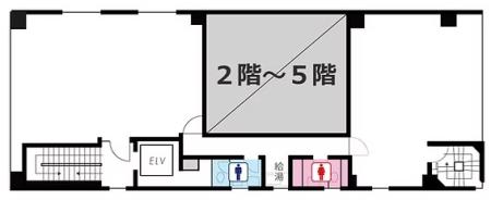 １東洋海事ビル基準階間取り図