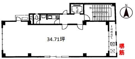 丸若ビル基準階図面