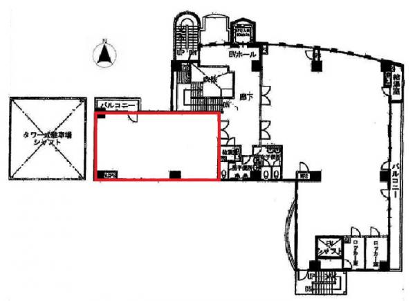 森ノ宮シルクビル201号室間取り図