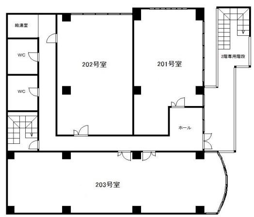 ＮＳビル２階図面