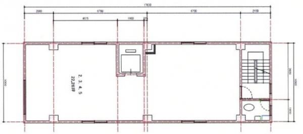 （仮称）クロシエ堀江公園前基準階図面