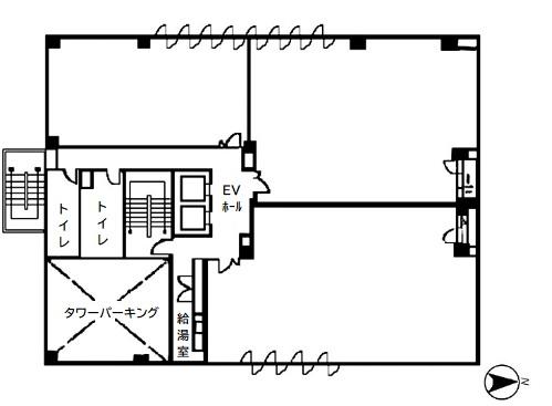 甲南アセット明石第一ビル基準階図面