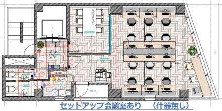 ＡＣＮ秋葉原ビル基準階間取り図