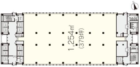 日土地ビル基準階図面