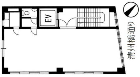 ACE日本橋ビル基準階図面