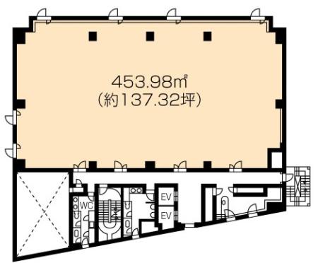 ＮＭＦ高輪ビル基準階図面