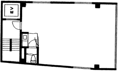 モリカワビル基準階図面