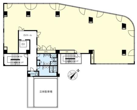 ＶＯＲＴ大塚ＦＴビル基準階間取り図