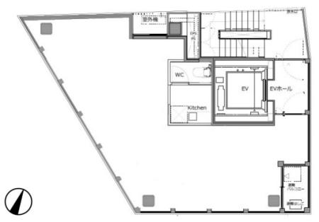 REMN代々木基準階図面