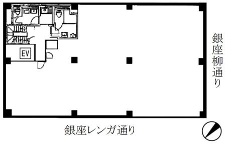 土志田ビルヂング基準階図面