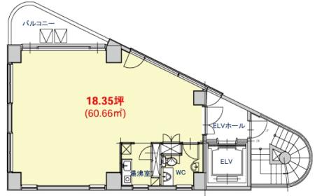 イマス・エス・イービル 基準階図面
