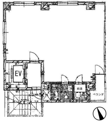 TMビル基準階図面