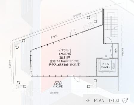 渋原XROSS3階