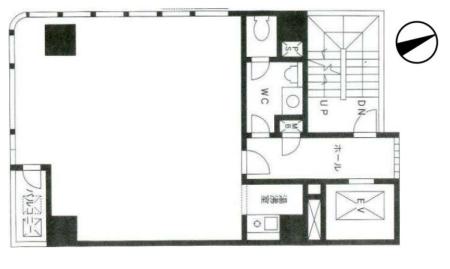 畑山第一ビル基準階図面