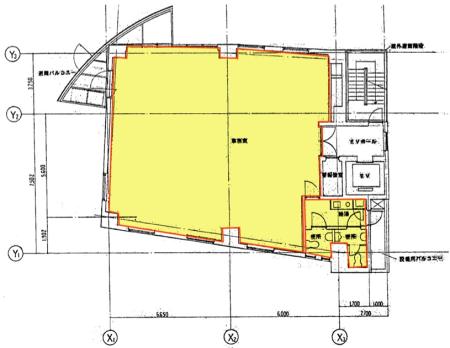 Kビル基準階図面