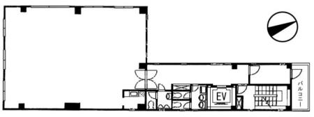 SUN TORAビル基準階図面