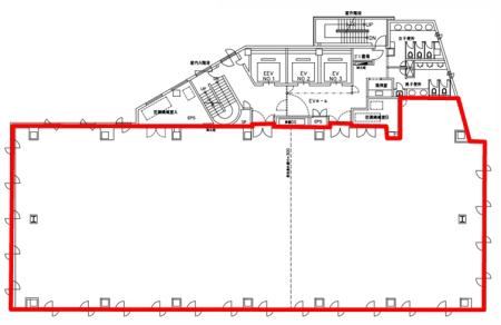 JMFビル上野01基準階図面