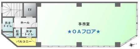 ＪＦ新宿御苑ビル3.4階