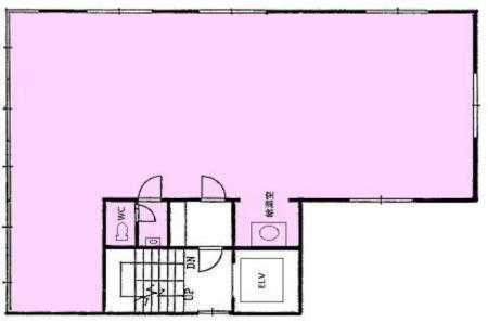 ル・グラシエルBLDG.5基準階図面