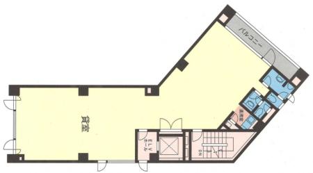 西新宿小林ビル基準階図面