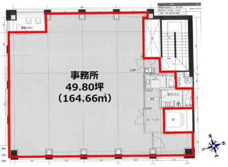 豊栄蒲田ビル基準階図面