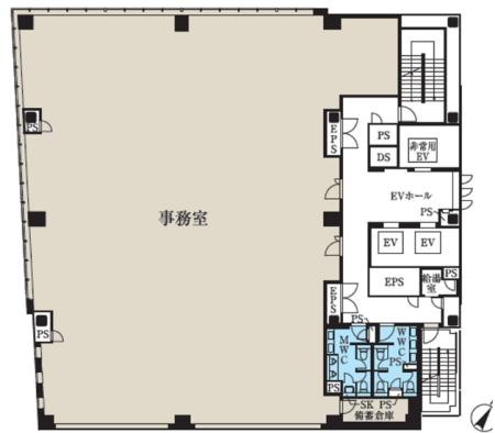 榊󠄀原記念ビルディング基準階図面