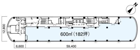 新川三幸ビル基準階図面