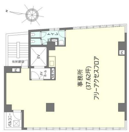 田畑ビル基準階図面