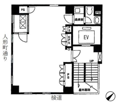 西浦本舗ビル基準階図面