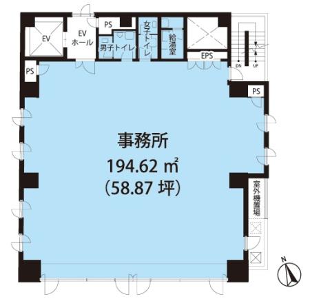OZAWA BUILDING基準階図面