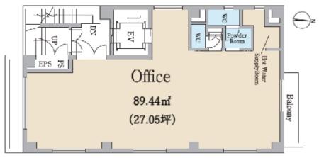 REVE SQUARE練馬(レーヴスクエア ネリマ)基準階間取り図