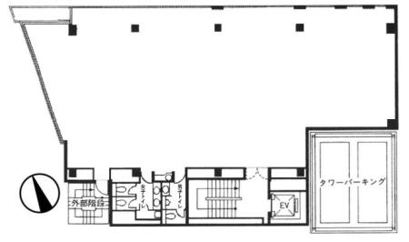 東神田堀商ビル基準階図面